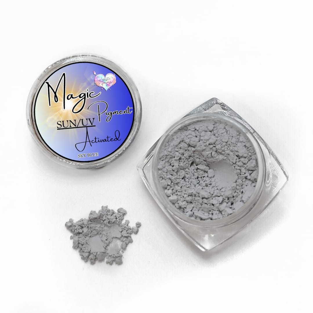 MAGIC COLOR CHANGE PIGMENT (SUN/UV) - SKY BLUE