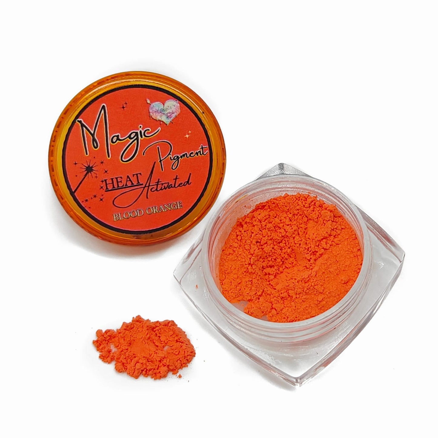 HEAT COLOR CHANGING PIGMENT - BLOOD ORANGE