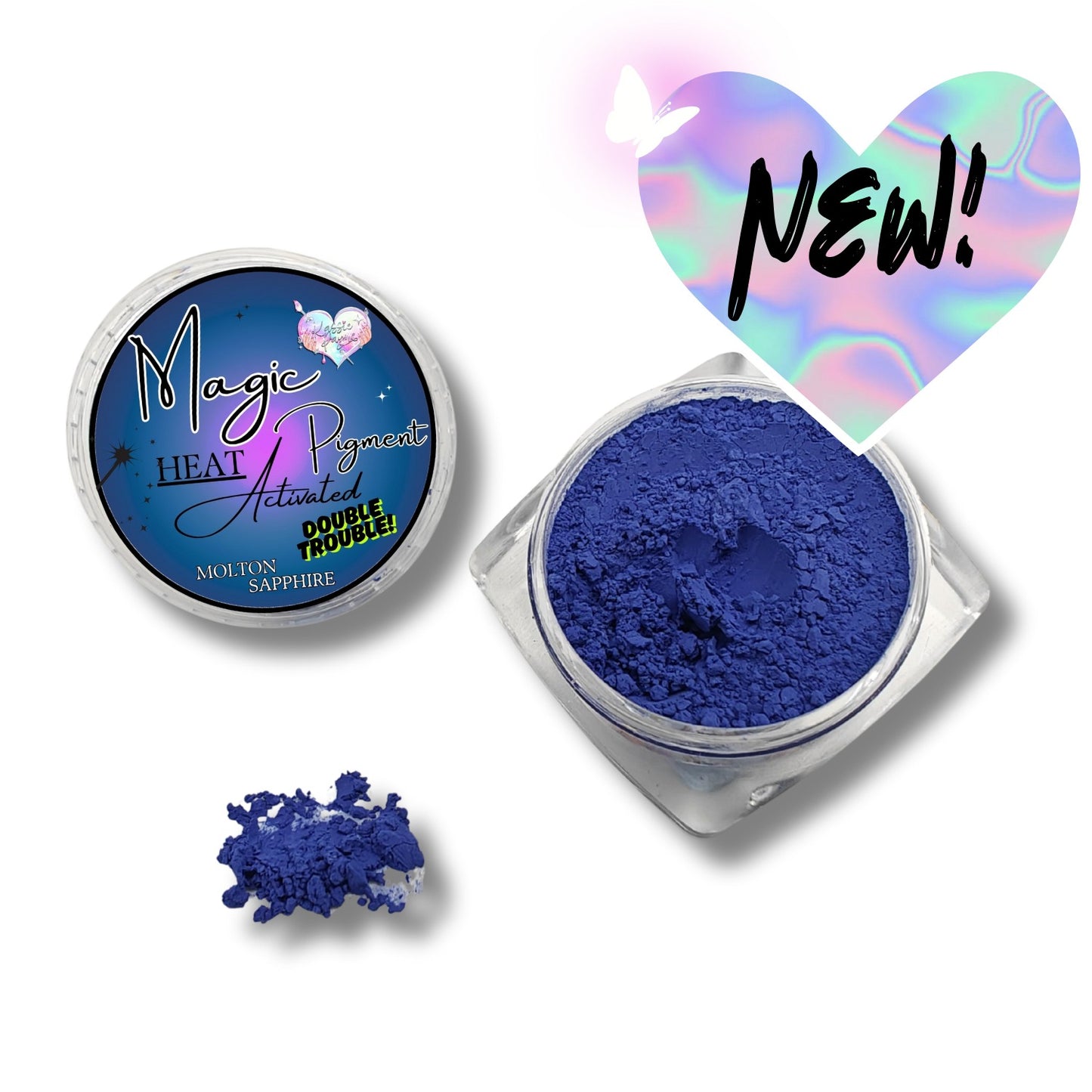 HEAT COLOR CHANGING PIGMENT - MOLTON SAPPHIRE