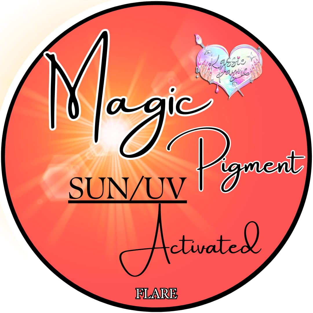 SUN/UV COLOR CHANGING PIGMENT - FLARE