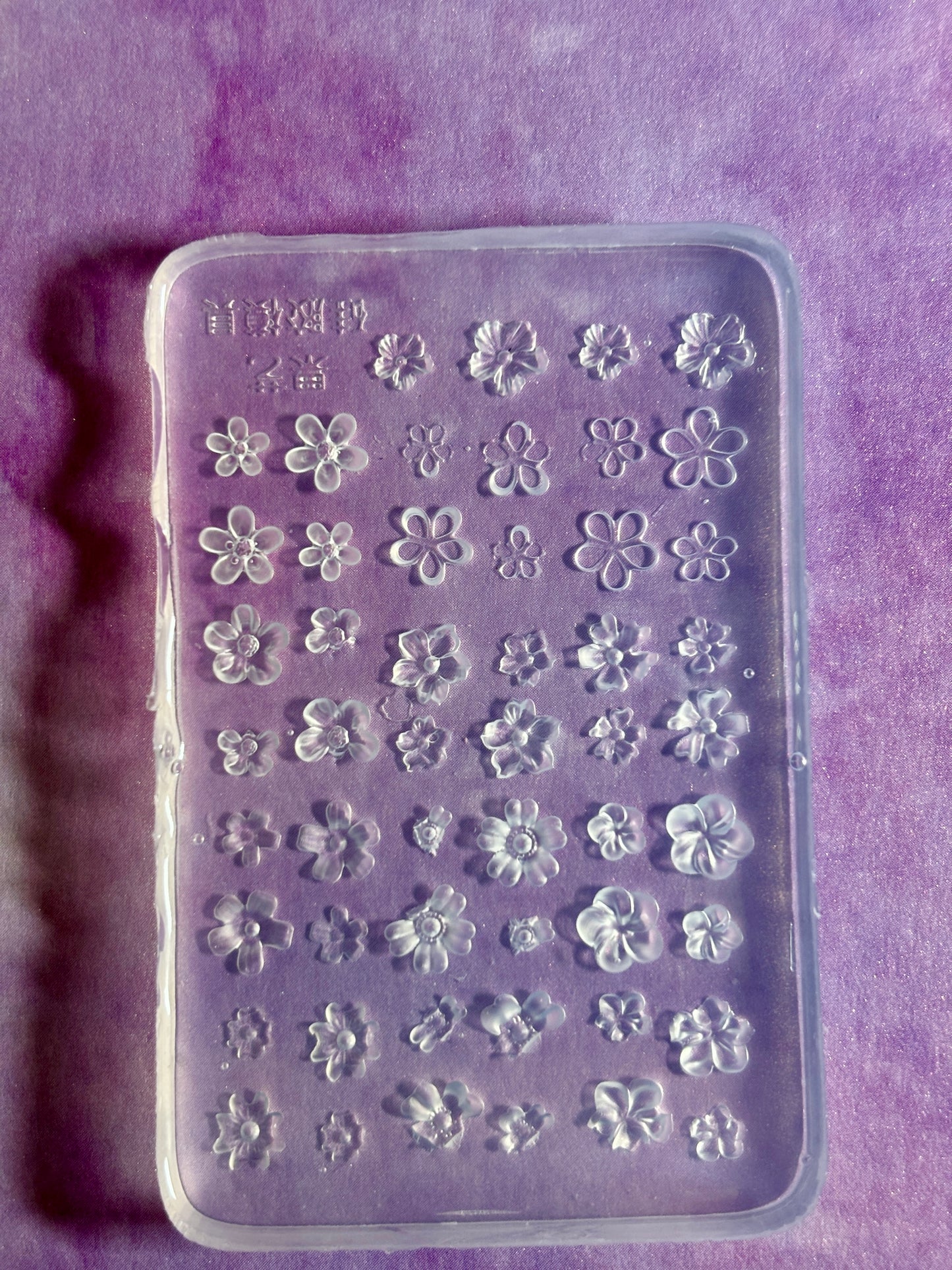 Flowers - Nail Art Mold