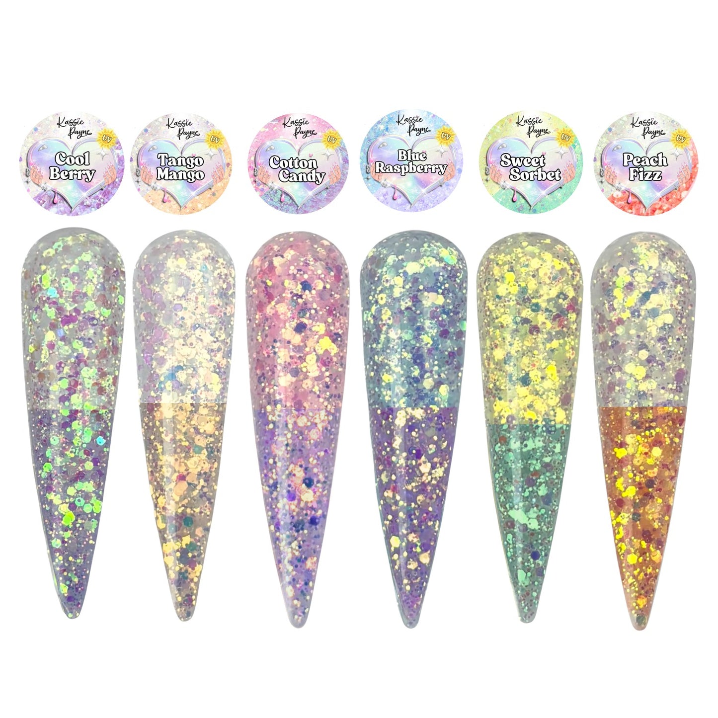 Cotton Candy☀️ UV Glitter