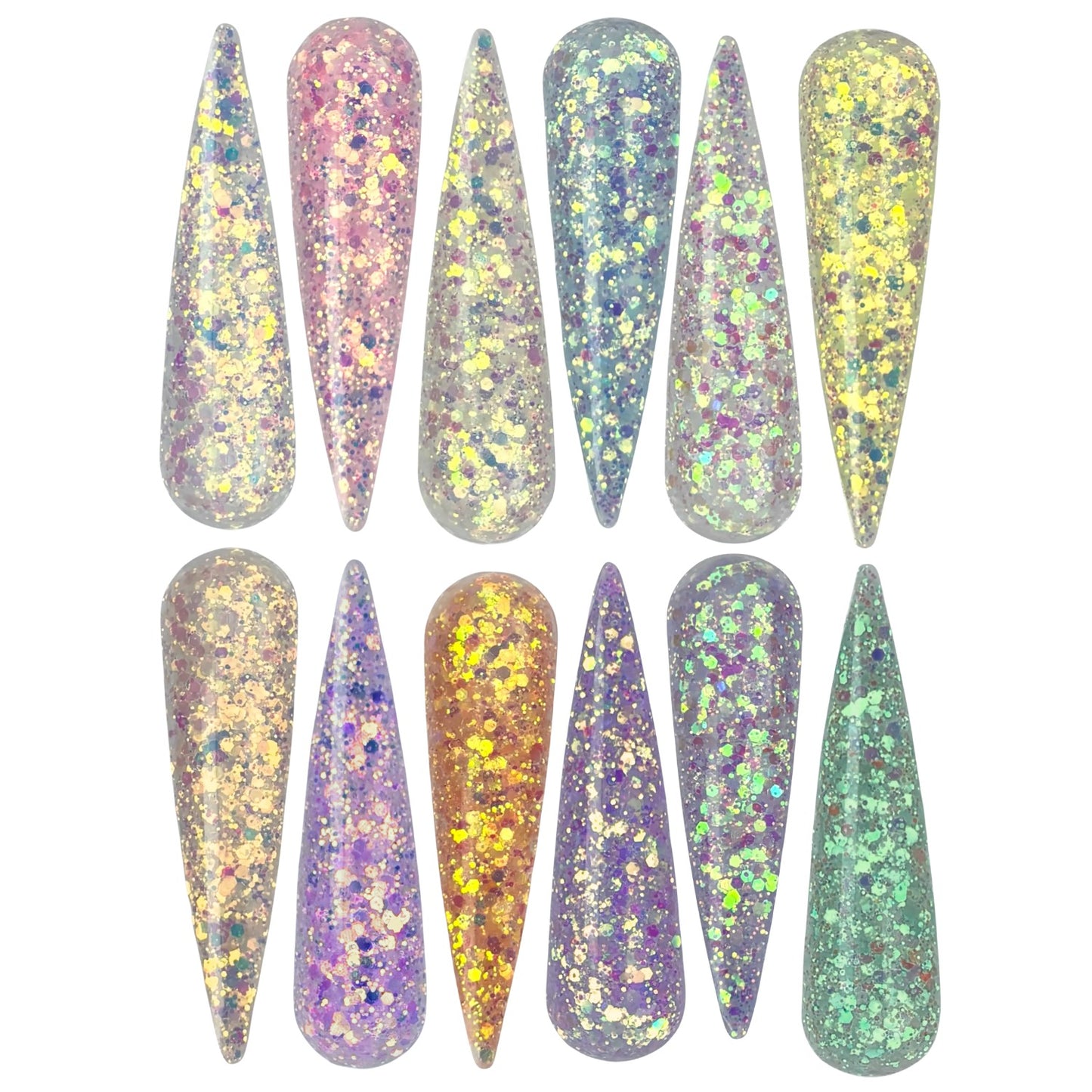 Cool Berry ☀️ UV Glitter
