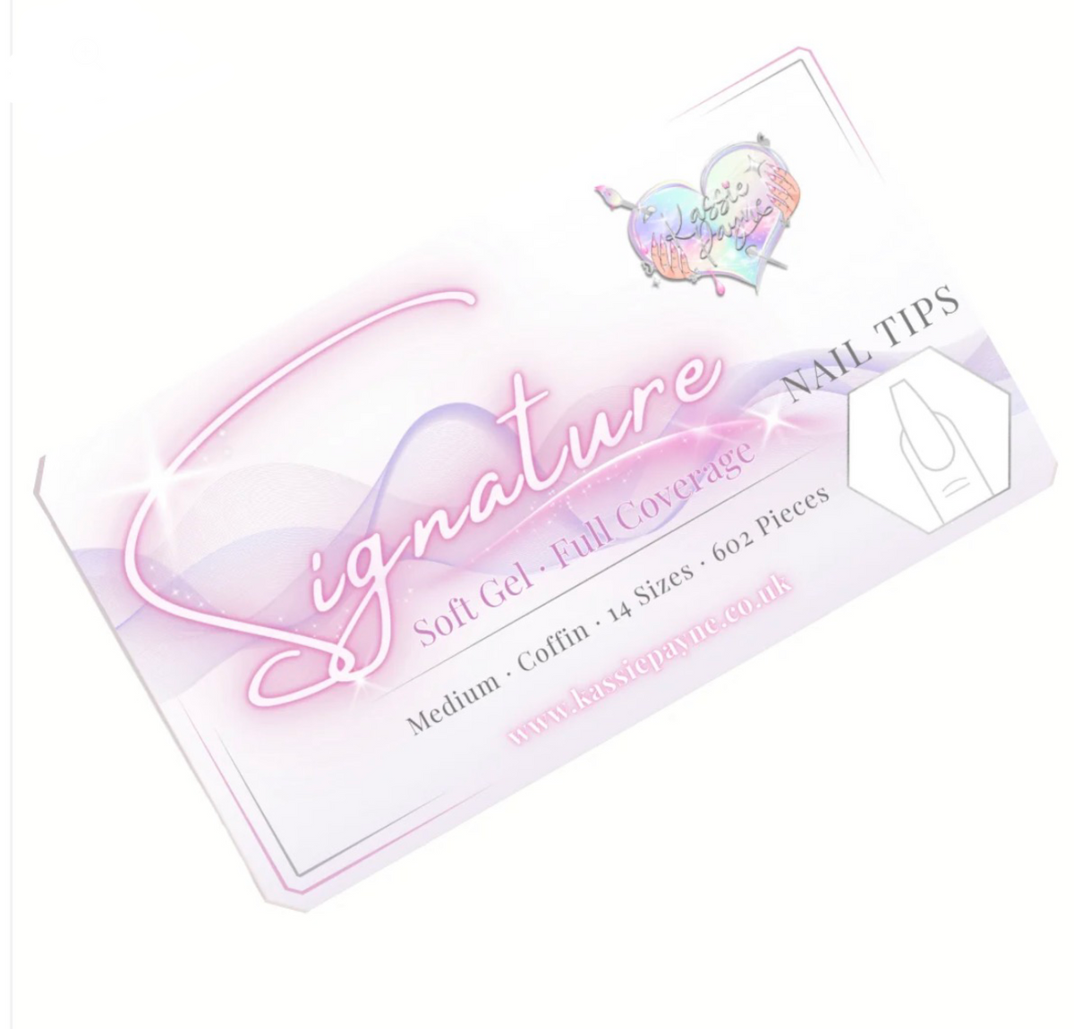 SIGNATURE NAIL TIPS - Medium COFFIN