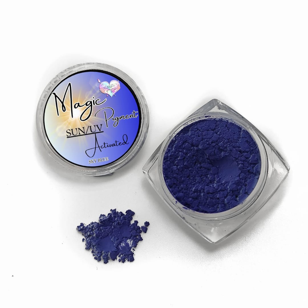 MAGIC COLOR CHANGE PIGMENT (SUN/UV) - SKY BLUE