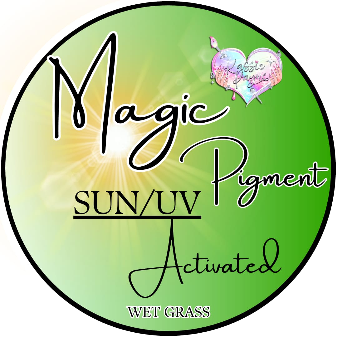 SUN/UV COLOR CHANGING PIGMENTS - WET GRASS
