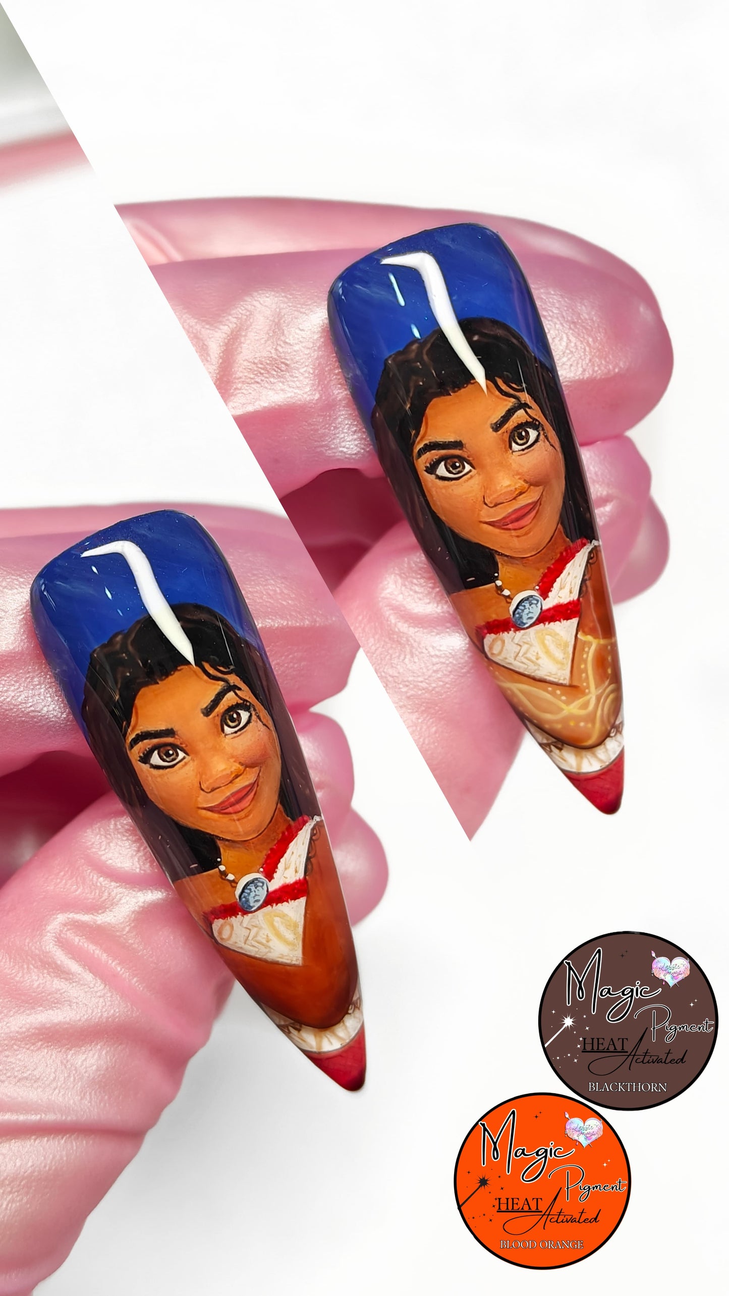 HEAT COLOR CHANGING PIGMENT - BLOOD ORANGE