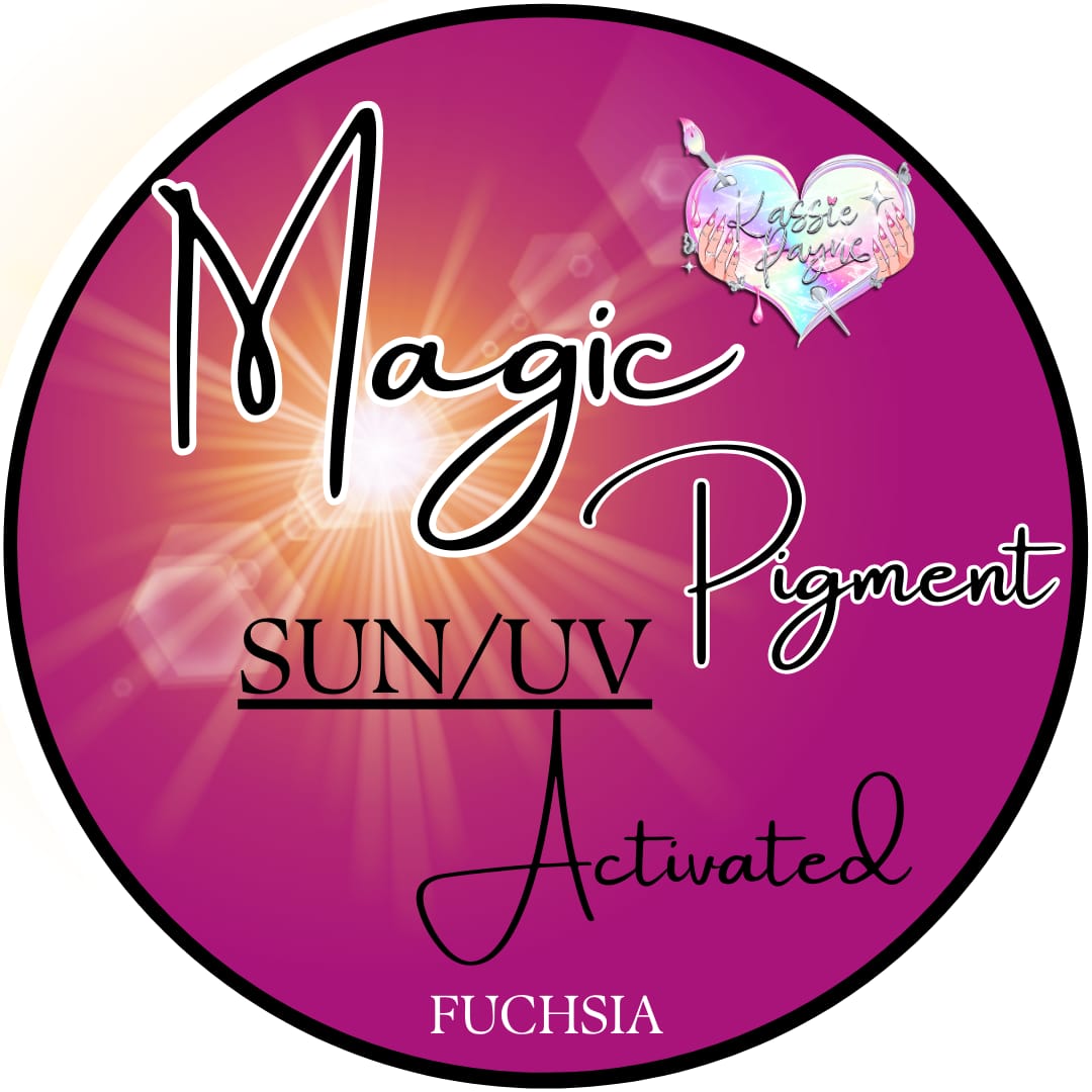 SUN/UV COLOR CHANGING PIGMENT - FUCHSIA