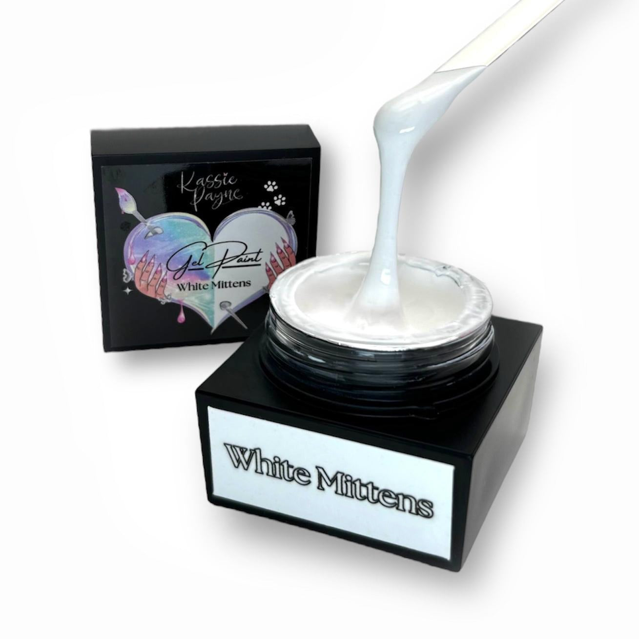 GEL PAINT - WHITE MITTENS