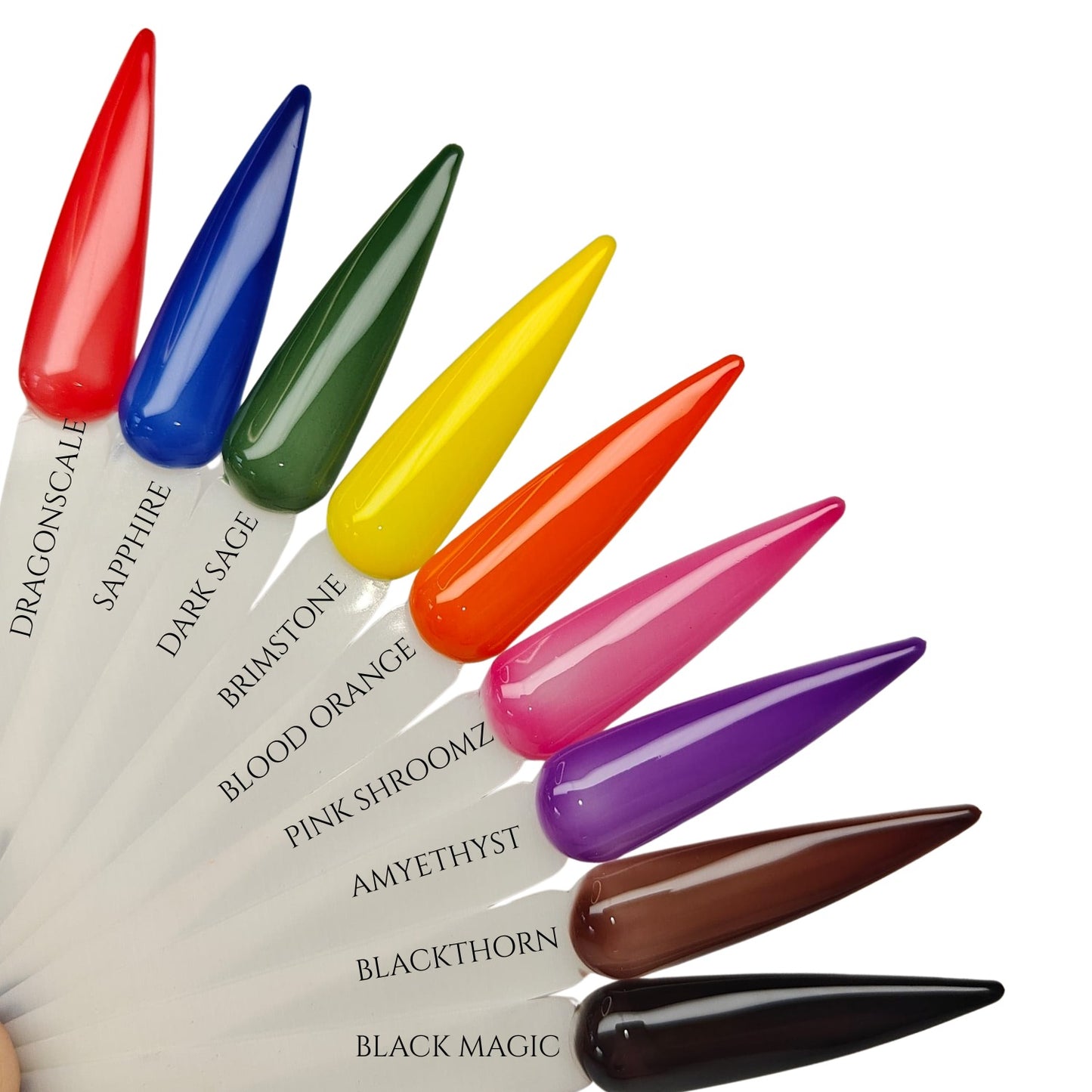 HEAT COLORING CHANGING PIGMENTS - 9 COLORS
