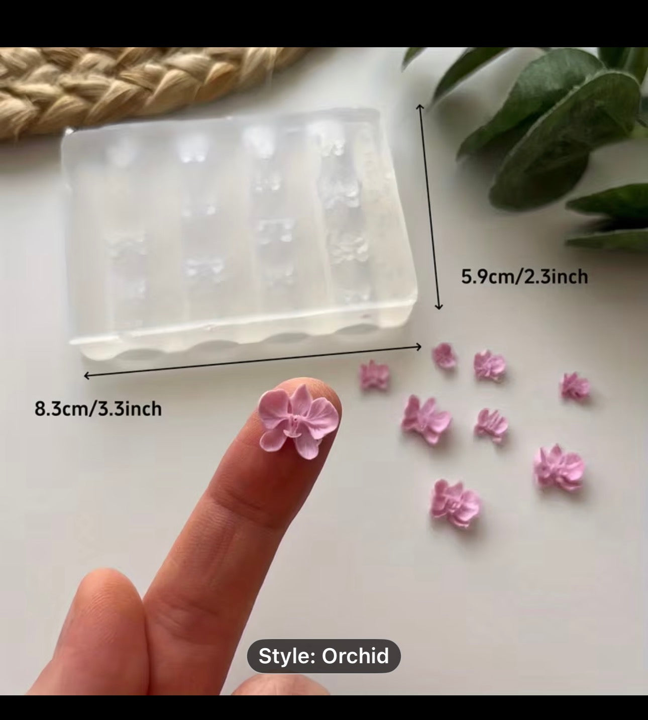 Orchids - Nail Art Mold