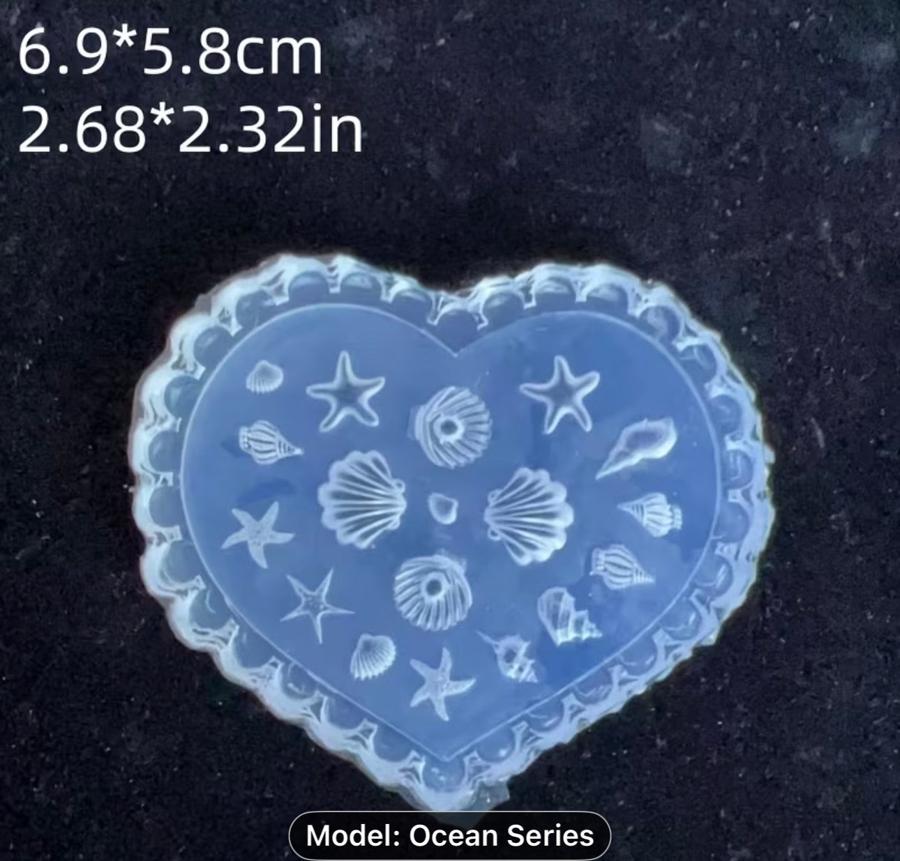 Ocean/Beach - Nail Art Mold