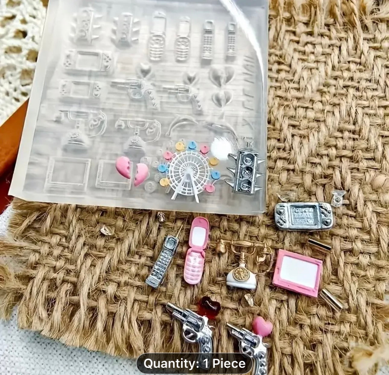 Phone/Games Silicone Nail Art Mold