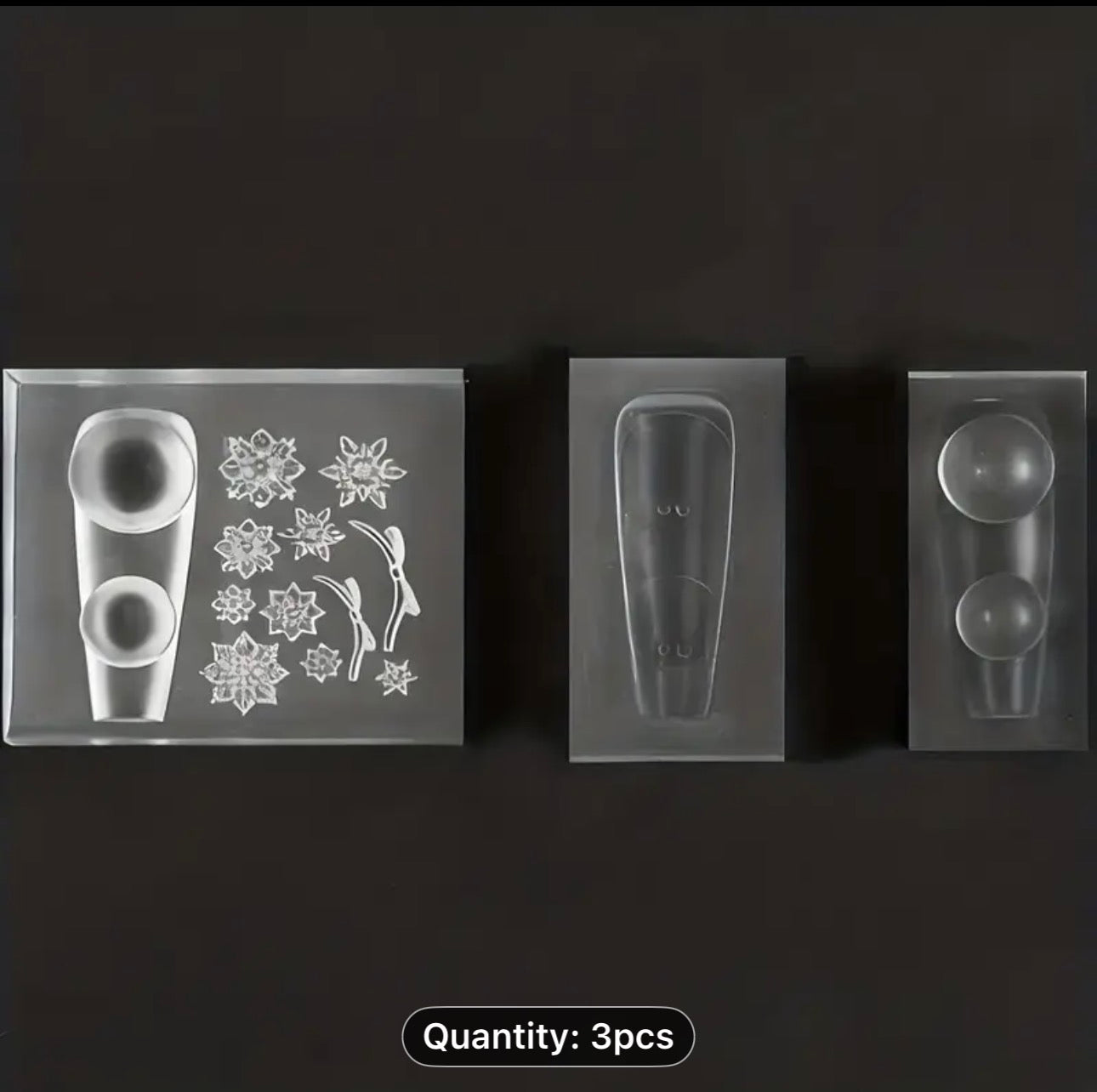 3D Ball/Globe Nail Art Molds