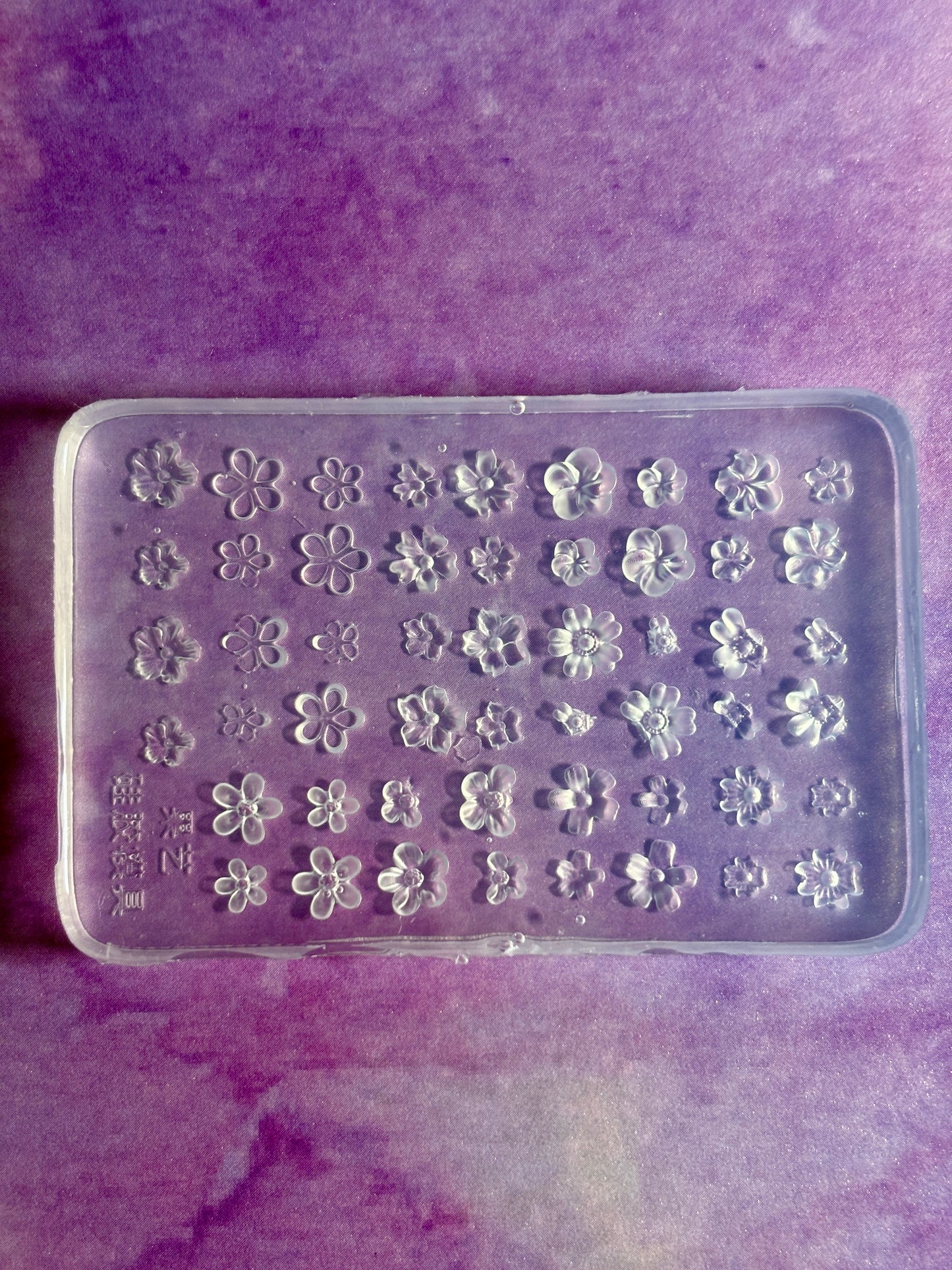 Flowers - Nail Art Mold