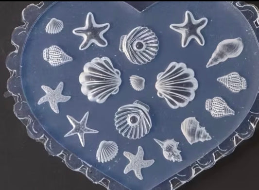 Ocean/Beach - Nail Art Mold