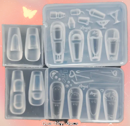 Drinks Silicone Nail Art Molds