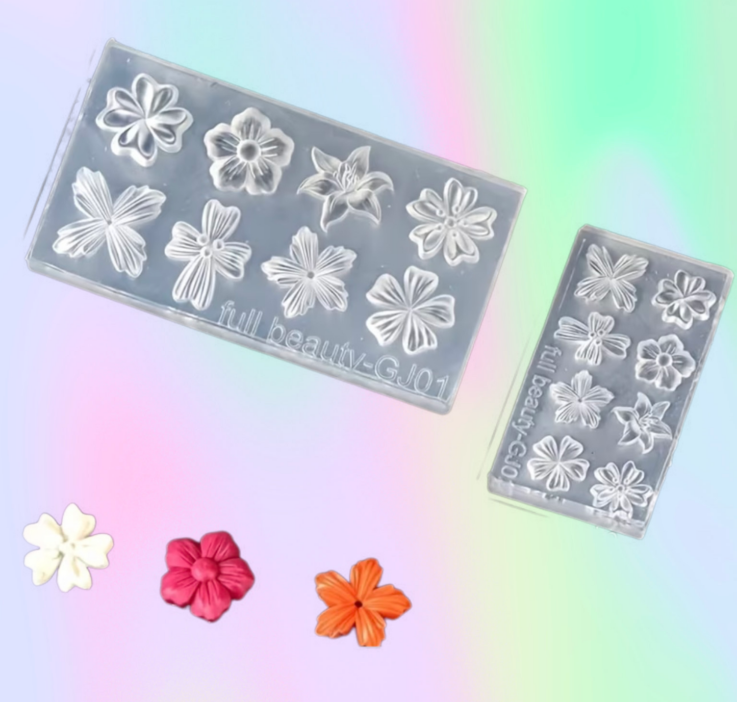 Flower Nail Art Mold