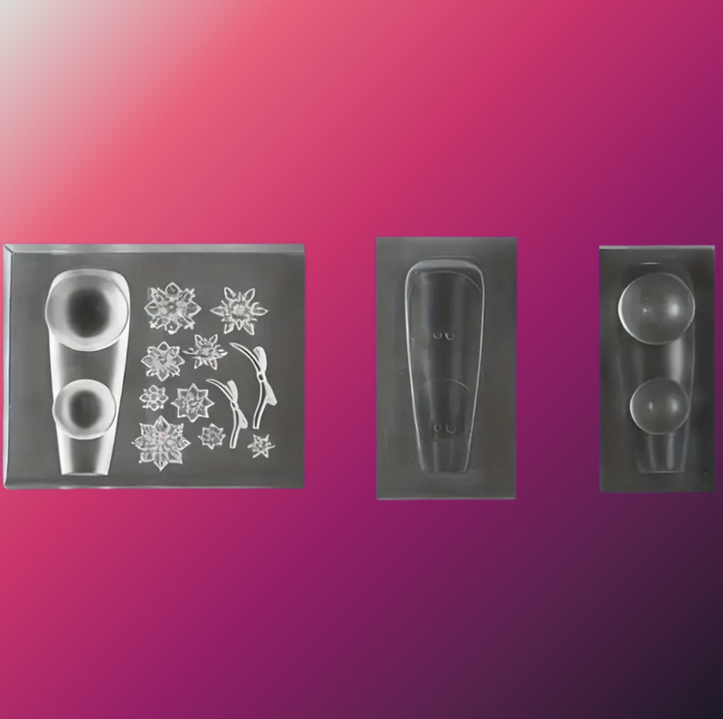 3D Ball/Globe Nail Art Molds