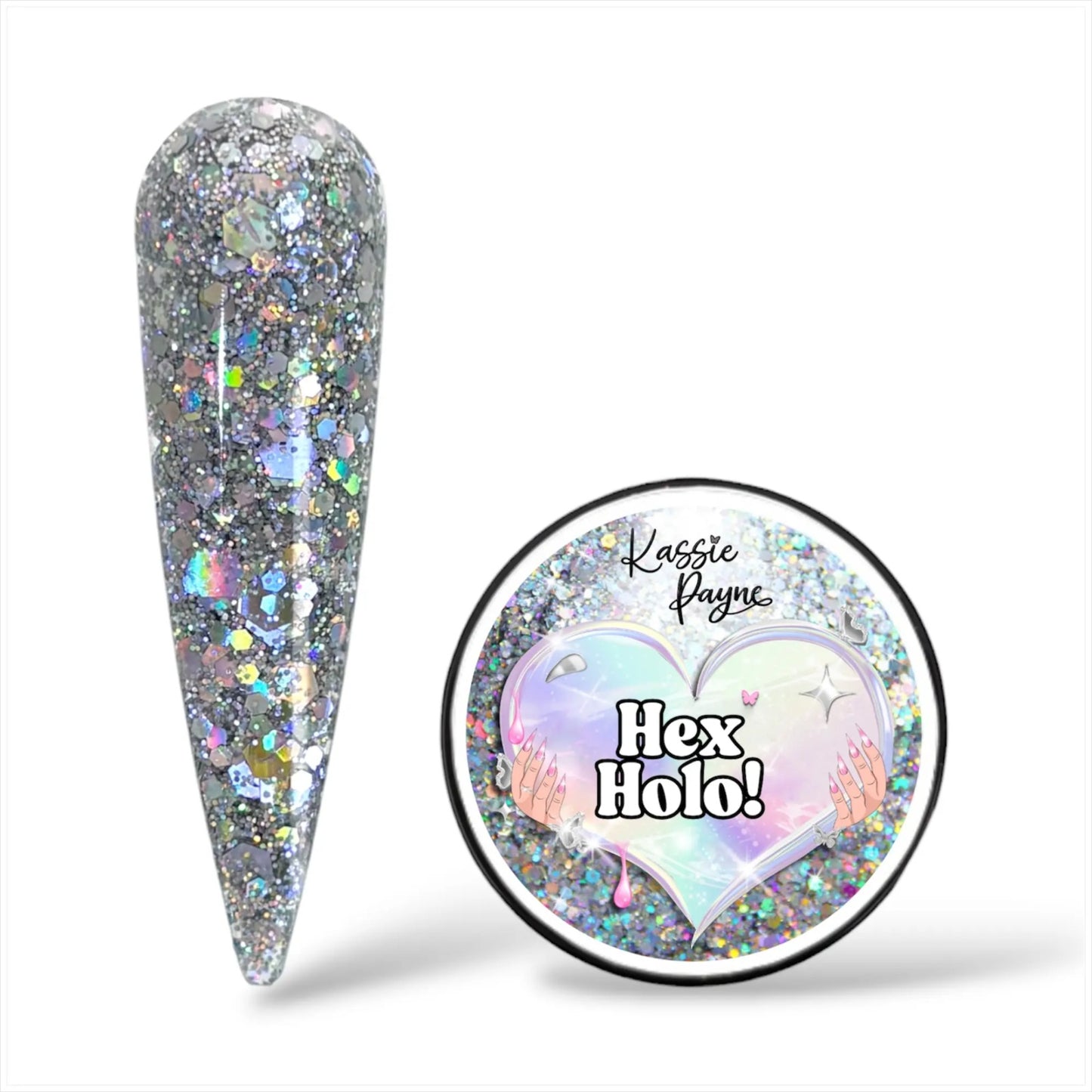 Hex Halo Glitter