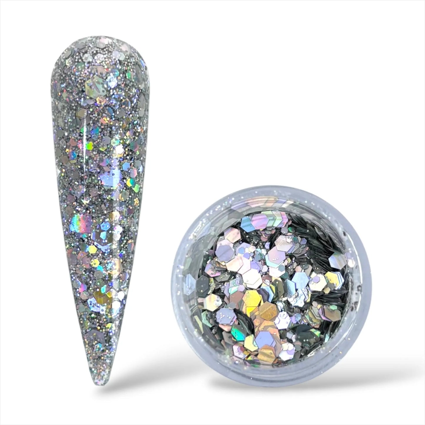 Hex Halo Glitter