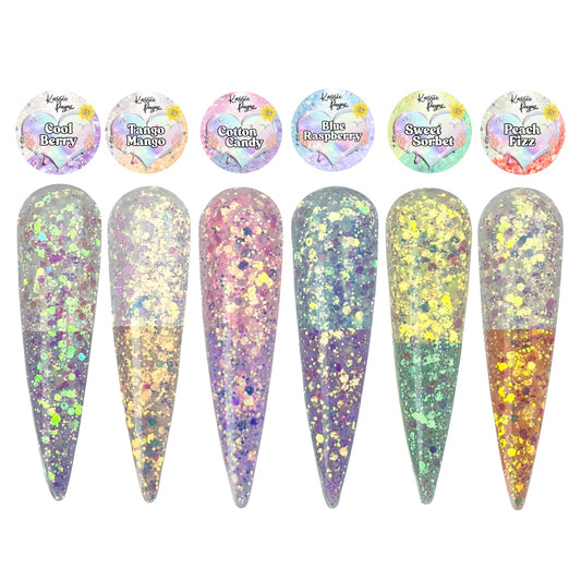 ☀️Sunny Sprinkles UV Glitters collection