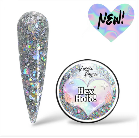 Hex Halo Glitter