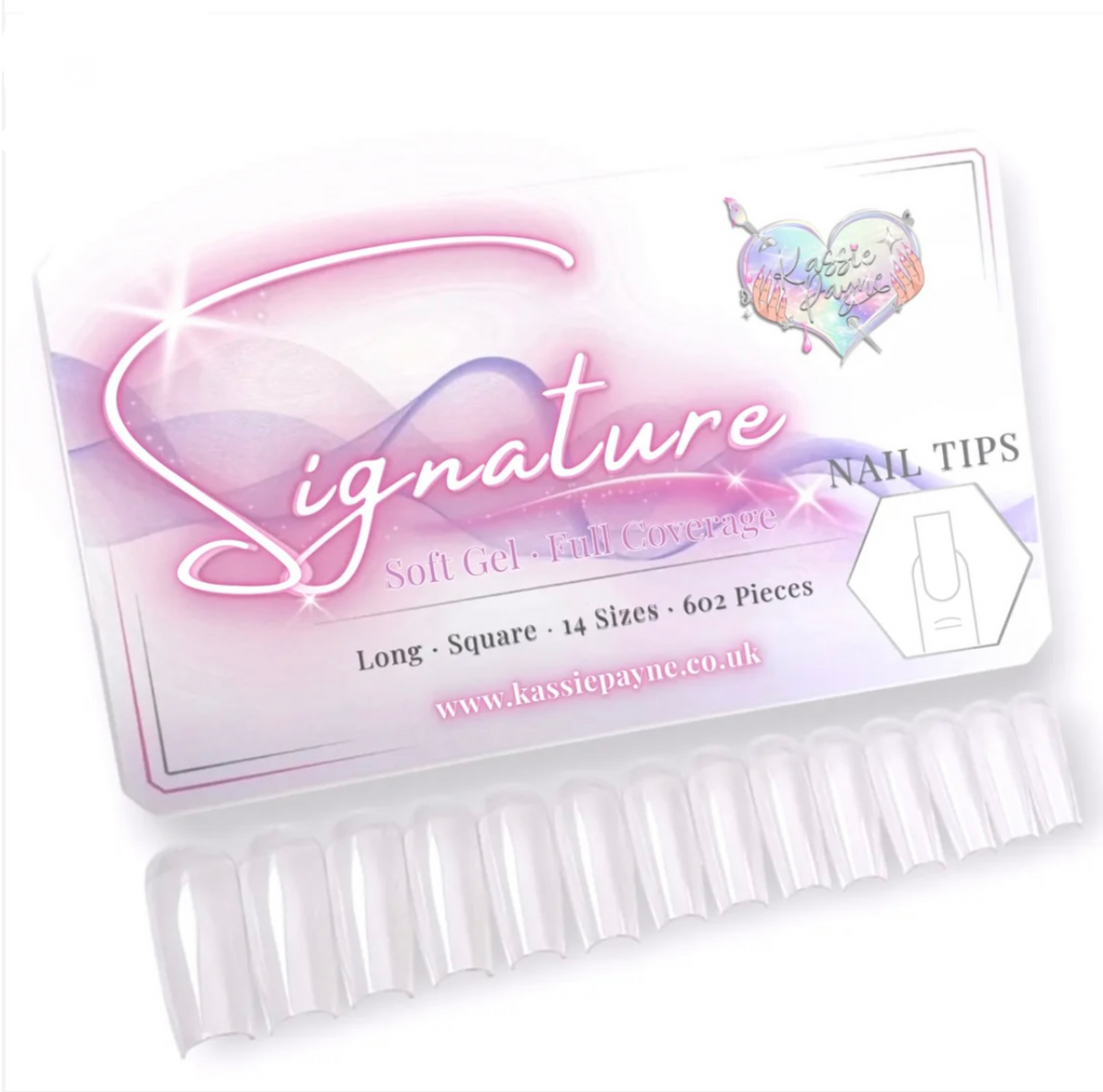 SIGNATURE NAIL TIPS - LONG SQUARE