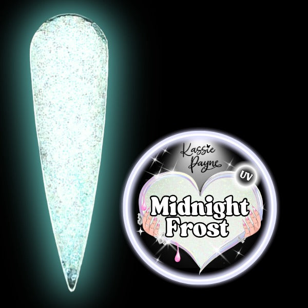 GLOW IN THE DARK GLITTER - MIDNIGHT FROST