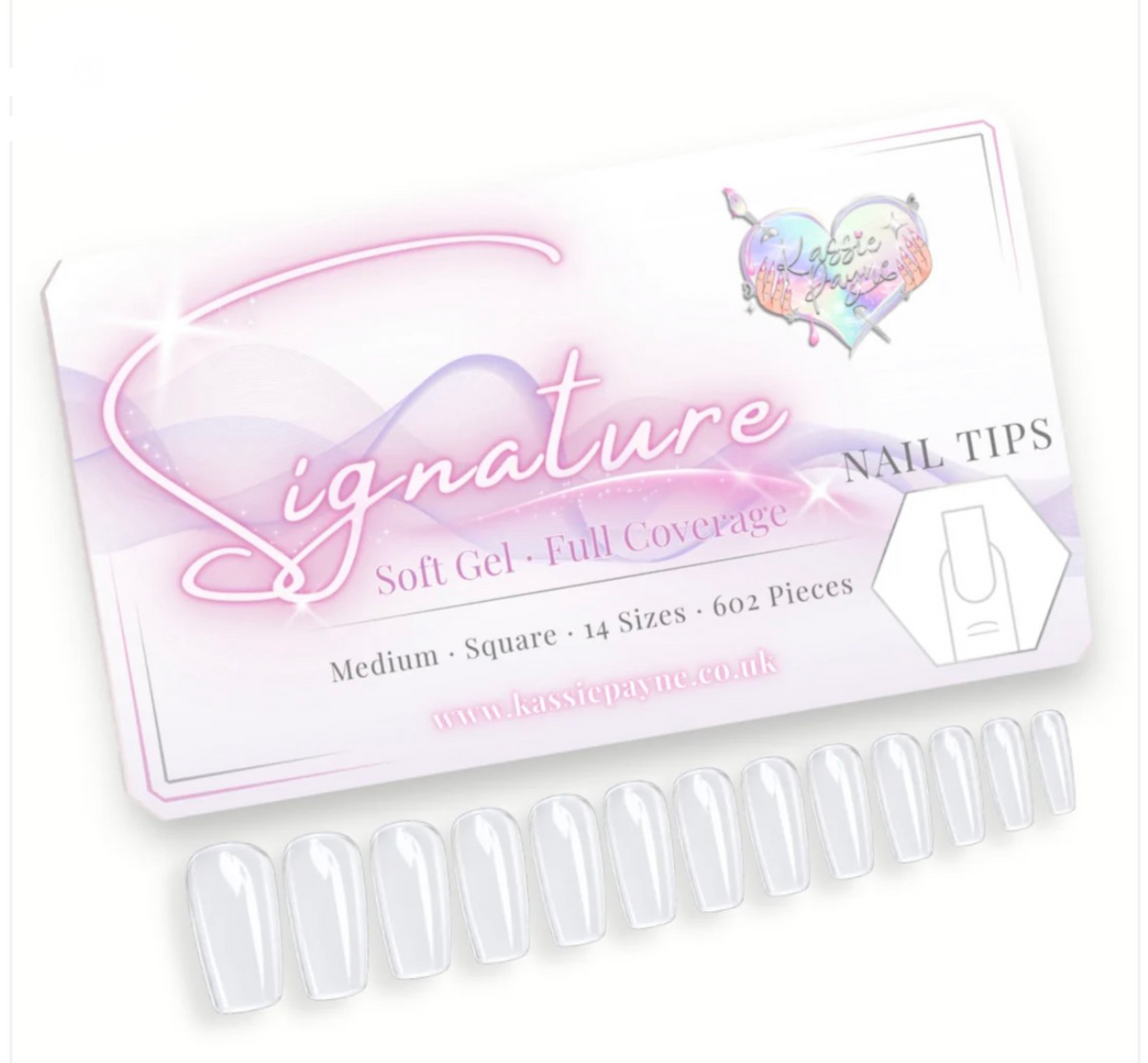 SIGNATURE NAIL TIPS - Medium SQUARE