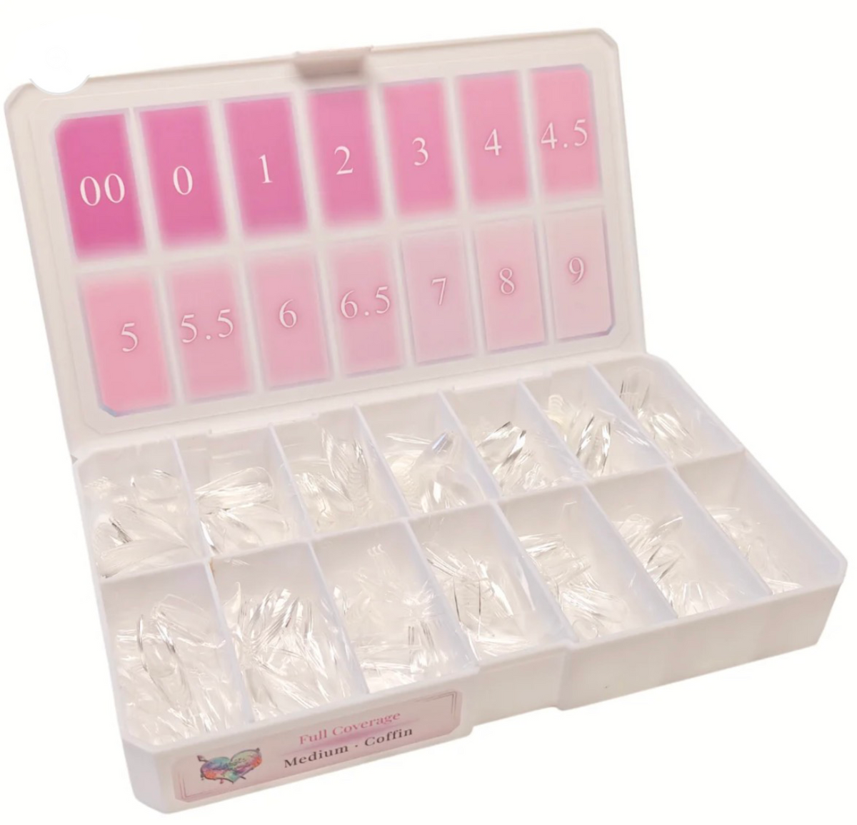 SIGNATURE NAIL TIPS - Medium COFFIN