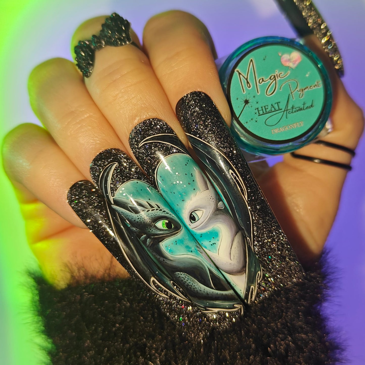 HEAT COLOR CHANGING PIGMENT - DRAGONFLY